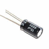 ELECTROLYTIC CAPACITOR 2 PINS 10UF/400V