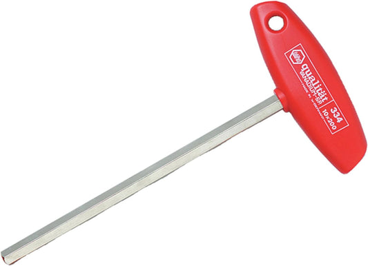 04105 - WIHA -  Hex key, spherical; HEX 6mm; Overall length: 182mm