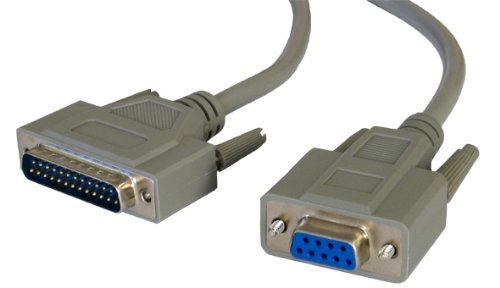 KENABLE FEMALE 9 PIN SERIAL RS232 - MALE