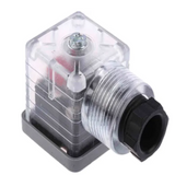 CMD811-8314 Solenoid Valve Connector Female Indicator Light