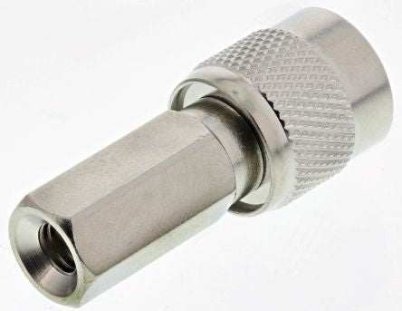 CMD457254 Straight 50Ω Cable Mount TNC Connector, Twist On