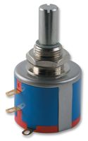 Rotary Potentiometer, Wirewound, 5 kohm, 3 Turns, Linear
