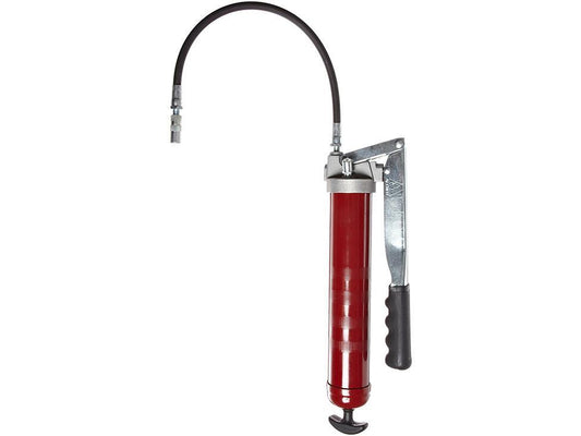 500-E lubricating gun, up to 10,000 psi, extracts 1 ounce/21 strokes
