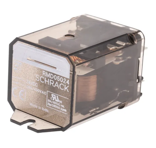 RMD05024 1393146-9 Panel Mount Non-Latching Relay, 24V dc Coil, 30A Switching Current, SPST