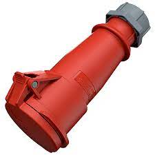 526 MENNEKES, AM-TOP IP44 Red Cable Mount 4P Industrial Power Socket, Rated At 32A
