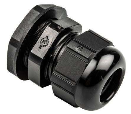 53015240+53019240 Lapp SKINTOP Series Black Polyamide Cable Gland, PG16 Thread, 9mm min., 14mm max., IP68