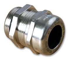 53112730   Cable Gland, M25 x 1.5, 9 mm, 17 mm, Brass, Metallic