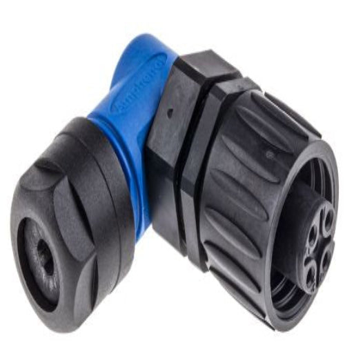 C01620F00310010 Circular Connector, 3 + PE Contacts, Cable Mount, Socket, Female, IP67, Ecomate M Series