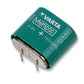 55615604940   V150H 4.8V NiMH Button Rechargeable Battery, 150mAh