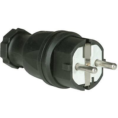PCE 16ARUBBER PLUG BLACK ART
