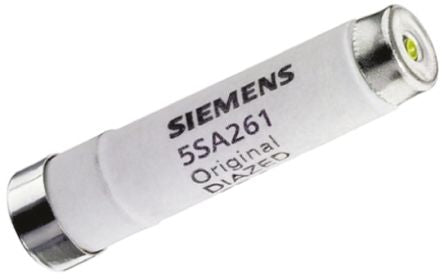 5SA261- 16A DII Diazed Fuse, E16 Thread Size, gG, 500V ac