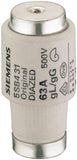5SB4010 -  32A DIII Diazed Fuse, E33 Thread Size, gG, 500V ac