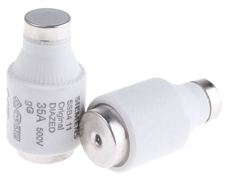 5SB411 35A DIII Diazed Fuse, E33 Thread Size, gG, 500V ac