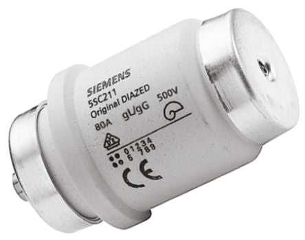 5SC211  DIV Diazed Fuse, gG, 500V ac 80A