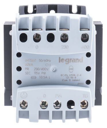 6 423 62  63VA Control Panel Transformers, 230V ac, 400V ac