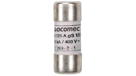 60120000 500mA Cartridge Fuse, 10 x 38mm