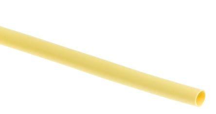 611-10317 SLPLU75 tubing-SI-YE Silicone Rubber Yellow Cable Sleeve, 7.5mmX25mm