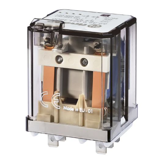 62.32.9.024.0040 Plug In Power Relay, 24V dc Coil, DPDT