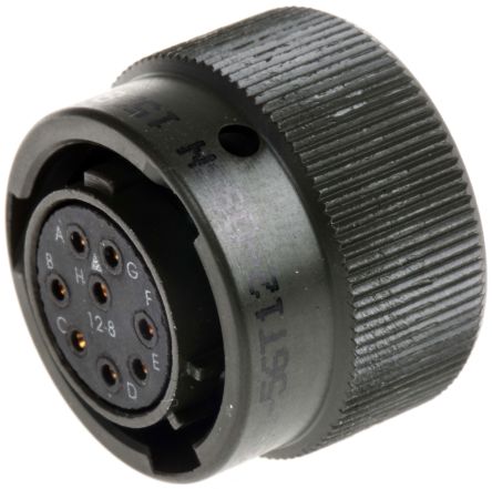 62GB-56T12-08SN  8 Way Cable Mount MIL Spec Circular Connector Plug
