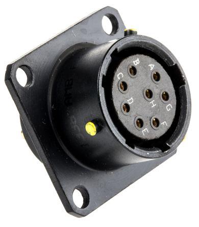 62LC-12E18-32PN(771) Series Panel Mount Connector, 32 contacts