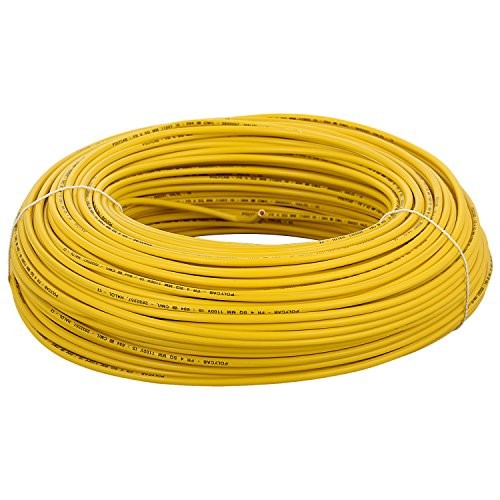 COPPER PLUS 6MM WIRE YELLOW