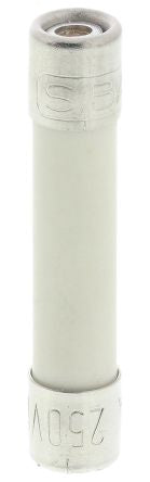 70-010-05/4A  4A Ceramic Cartridge Fuse, 5 x 25mm, Speed M