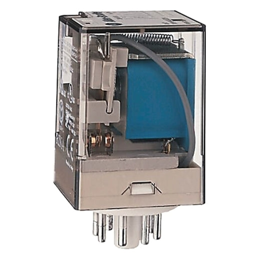 700-HA32Z24-4 Relay, Ice Cube, 8-Pin, 2PDT, 10A, 24VDC Coil, Pilot Light