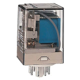 700-HA32Z24-4 Relay, Ice Cube, 8-Pin, 2PDT, 10A, 24VDC Coil, Pilot Light
