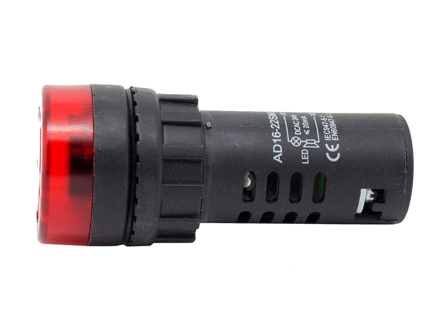 BUZZER WITH INDICATOR 24VDC RED