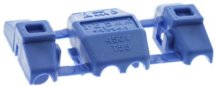735398-0 Tap Wire Splice Connector, Blue, Insulated, Tin Plated