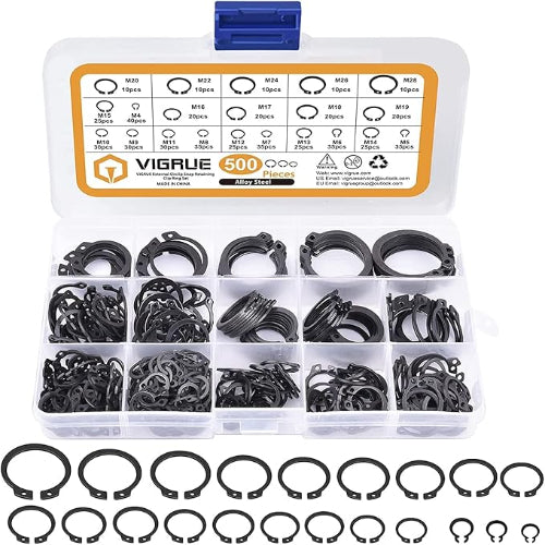 VG-500CLIP Snap Ring Assortment Circlip Set