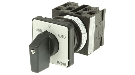 78628224 & T0-3-15433/E/EZ-P1 3P 3 Position 45° Rotary Switch, 690V ac, 20A