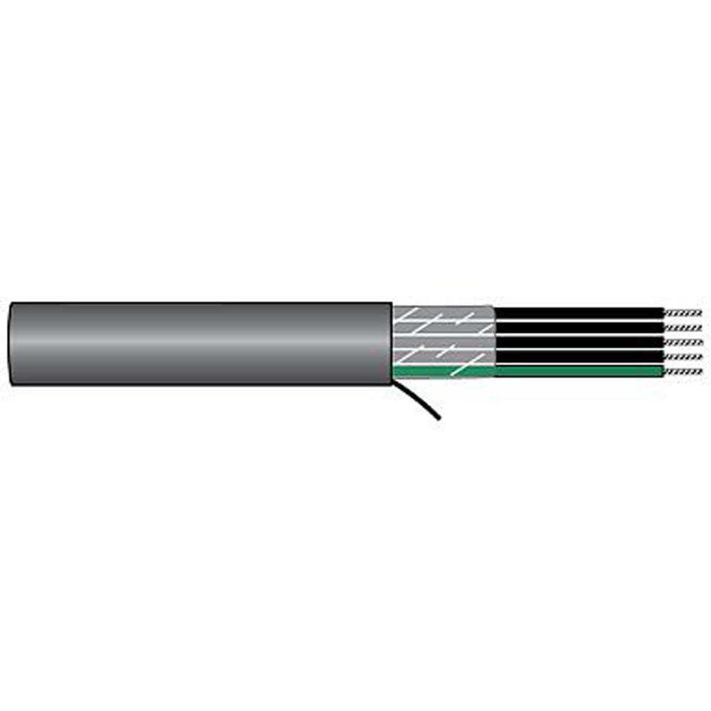 85607CY BK005  Multicore Cable, Screened, 7 Core, 16 AWG, 1.36 mm², 100 f