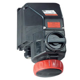 8571/11-406  STAHL 380/415V 32A 4P SW/SOCKET RED