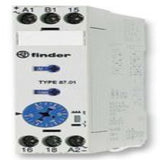 87.91.0.240.0000 87 Series Series DIN Rail Mount Time Delay Relay, 24 → 240 V ac, 24 → 48V dc, 1-Contact, 0.05-10