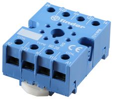 90.26SMA  Relay Socket, DIN Rail, Panel, Screw, 10 A, 250 V