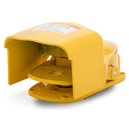 9002AW14  Heavy Duty Foot Switch, DPDT Contact Form, 120 to 600V AC Voltage Ratin