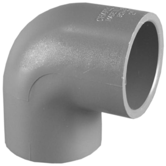 ELBOW 90DEG SCH80 GREY