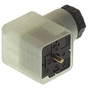 932336002 GDML 2011 LED 24 HH BLACK GDML 2P+E DIN 43650 A, Female Solenoid Valve