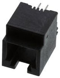 95503-2641  Modular Connector, Modular Jack, 1 x 1 (Port), 6P4C, Cat3, Through Hole