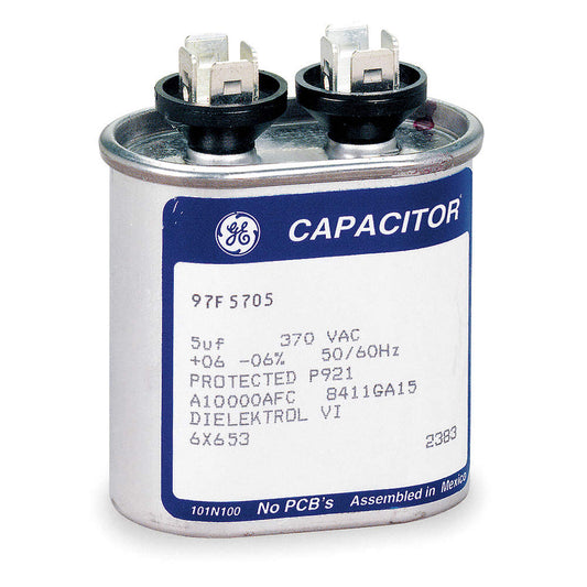97F5705BX Capacitor,5 Microfarad Rating,370VAC Voltage