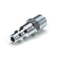 99473-B  NPT Solid Brass Coupler and Steel Plug