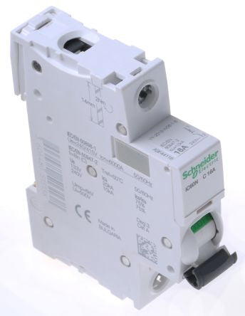 A9F44116 Acti 9 iC60N MCB Mini Circuit Breaker 1P