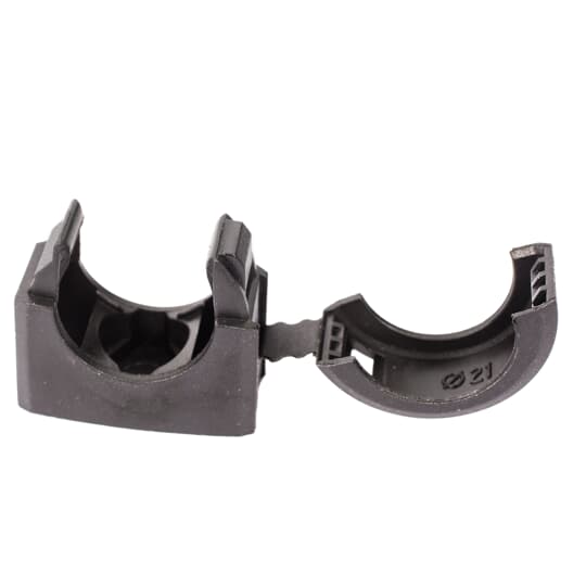 7TCA296000R0048 ACB16 Adaptaflex Conduit Clip, Conduit Fitting, 16mm Nominal Size, Nylon 66, Black
