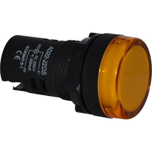 AD22-22DS-Y 220V AC Indication Lamp Yellow
