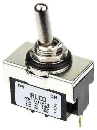 AWTD1504  Single Pole Double Throw  Toggle Switch