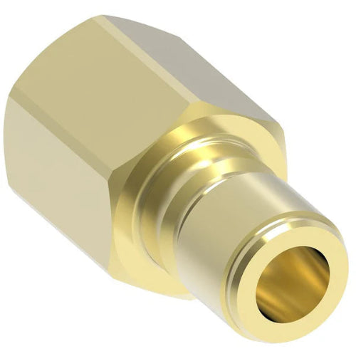 B2T16BS  Brass Straight Through Ball Lock