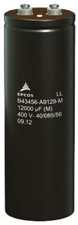 B43456A5228M000 2200μF 450V dc Aluminium Electrolytic Capacitor