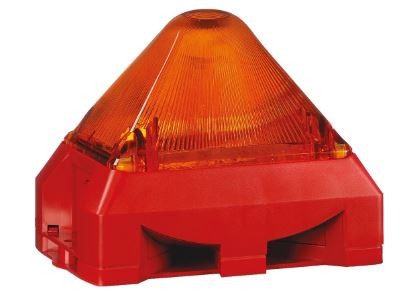 21555104055 Sounder Beacon, Amber Xenon, 230 V ac