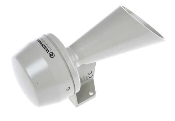 58205268  Grey Signal Horn, 230 V ac Supply Voltage